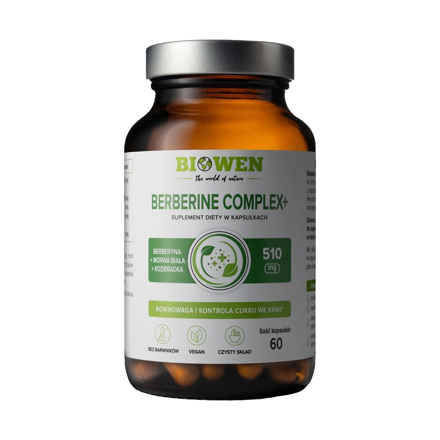 Biowen – Berberyna Complex+, 60 kapsułek