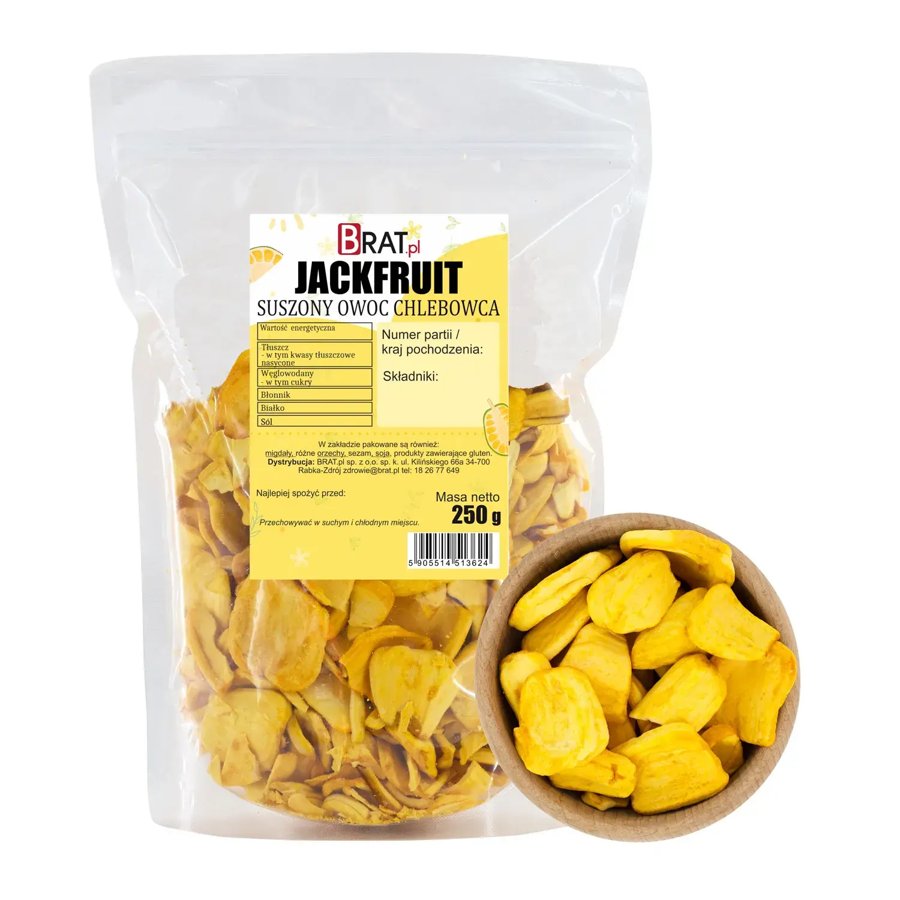 Brat – Jackfruit, suszony owoc chlebowca 250 g